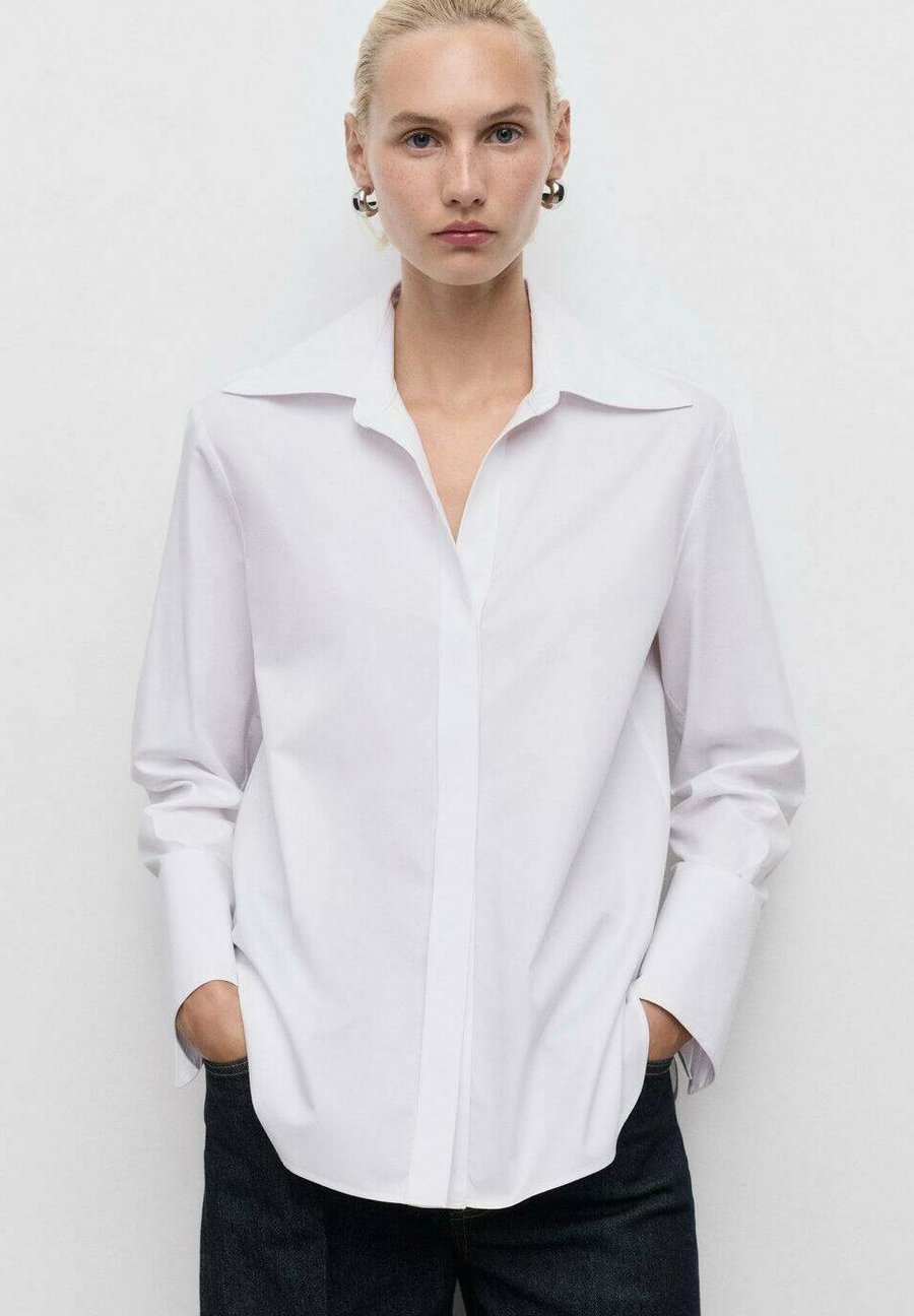 Блуза Mango Button-down blouse, Off-White
Блуза Mango Button-down blouse, Off-White