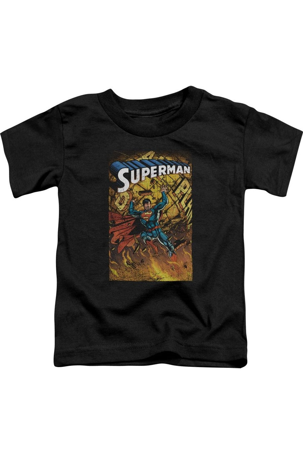 Футболка с коротким рукавом Superman One для малышей Gildan, черный
Футболка с коротким рукавом Superman One для малышей Gildan, черный