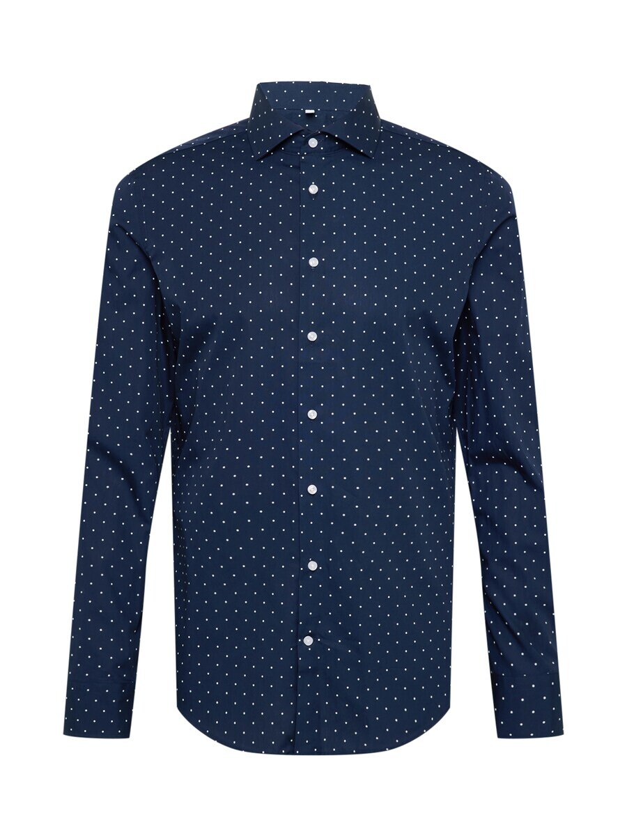 Повседневная рубашка SEIDENSTICKER Slim fit Button Up Shirt Spread, темно-синий
Повседневная рубашка SEIDENSTICKER Slim fit Button Up Shirt Spread, темно-синий