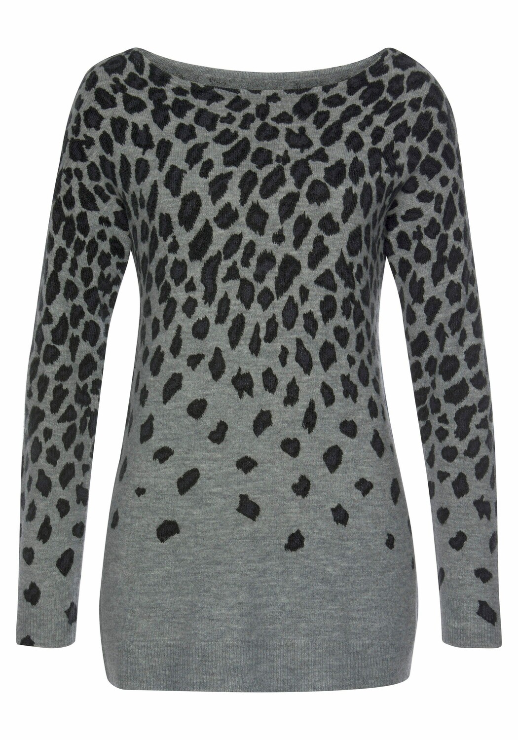 Свитер LASCANA Strick, цвет grau-meliert-leo
Свитер LASCANA Strick, цвет grau-meliert-leo