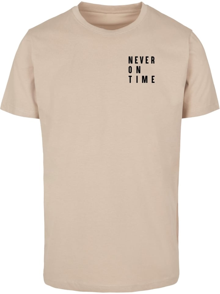 Футболка Never On Time Tee бежевого цвета Mister Tee
Футболка Never On Time Tee бежевого цвета Mister Tee