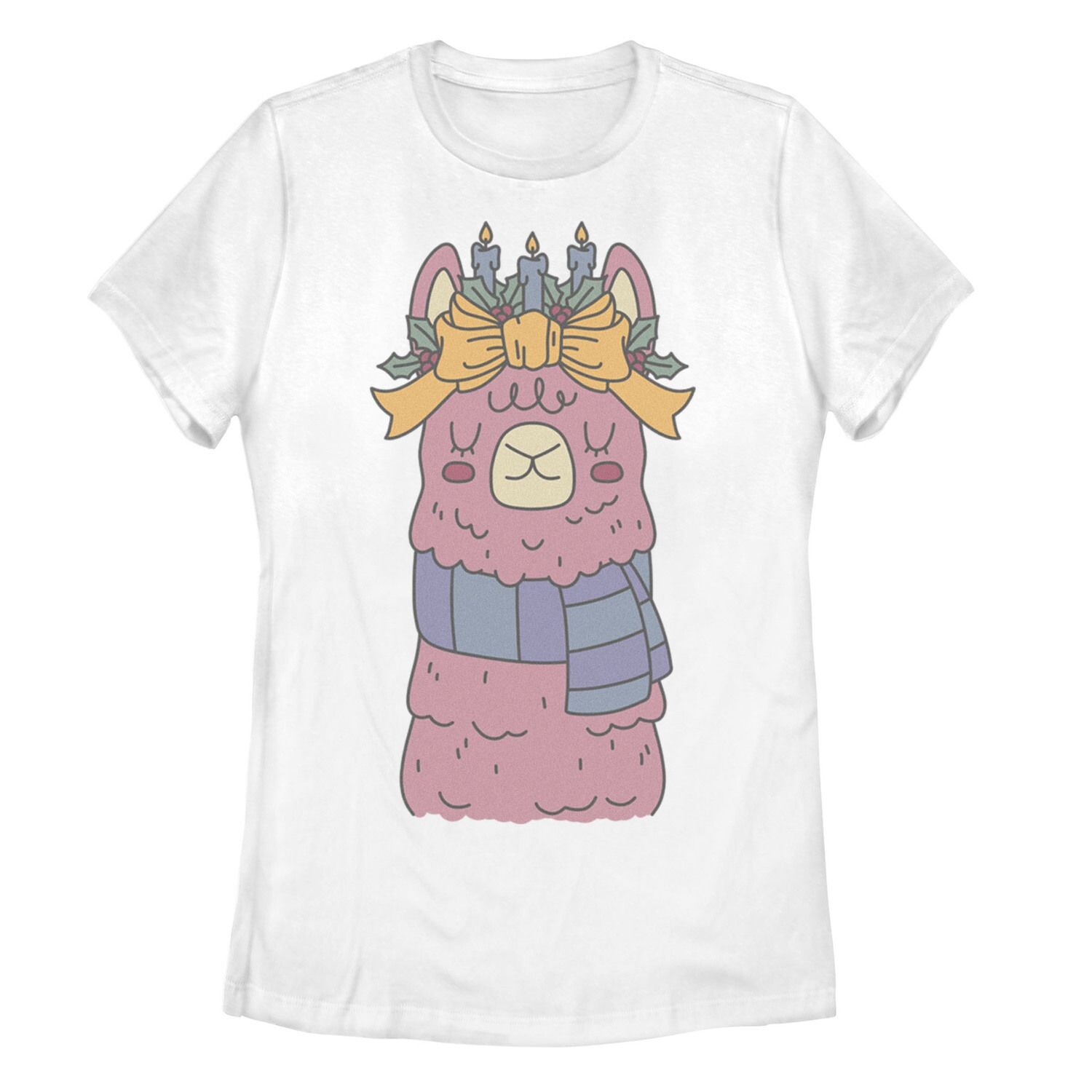 Детская футболка с рисунком «Рождественский праздник ламы», белый
Детская футболка с рисунком «Рождественский праздник ламы», белый