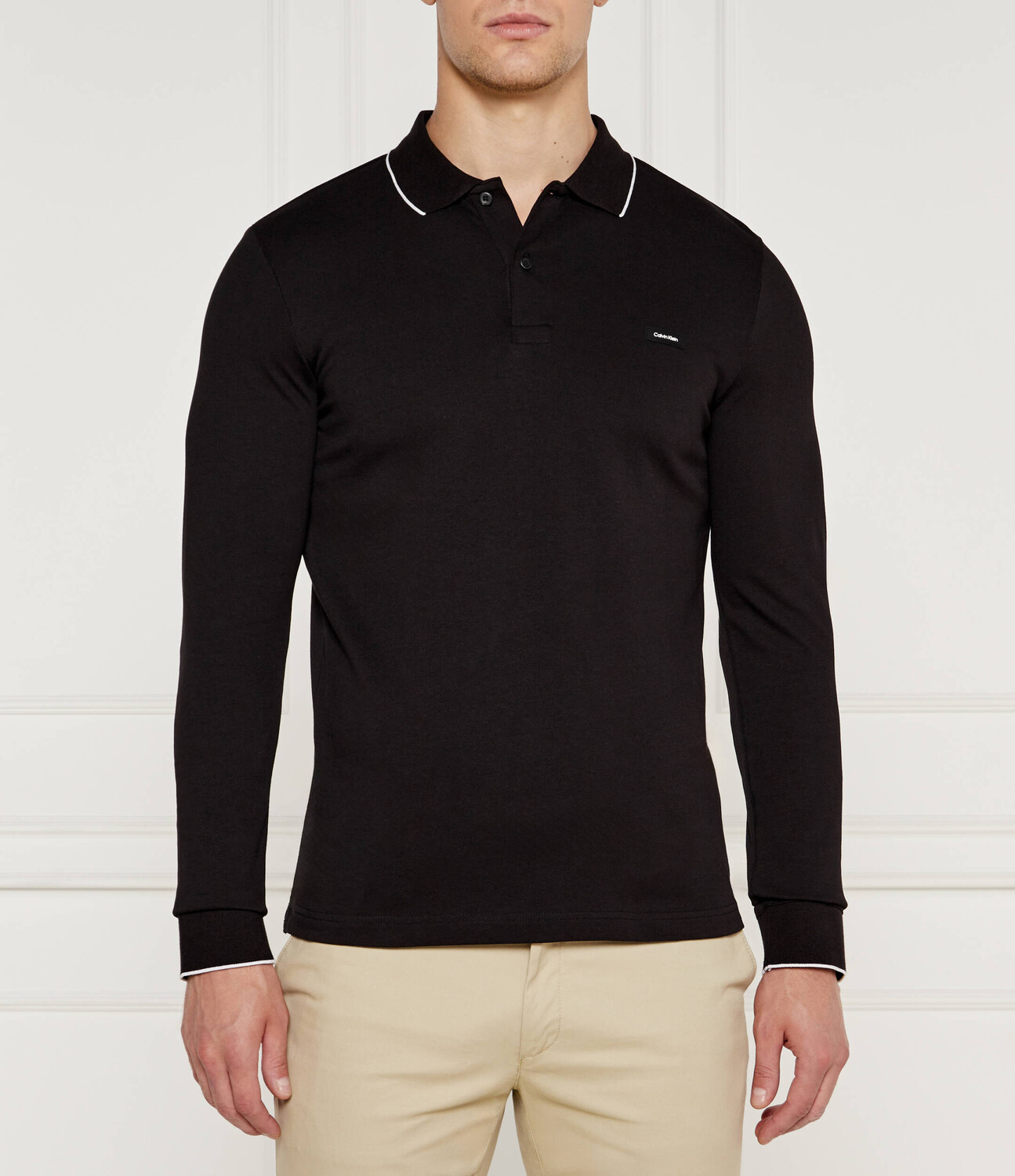 Поло Calvin Klein Slim Fit, черный
Поло Calvin Klein Slim Fit, черный