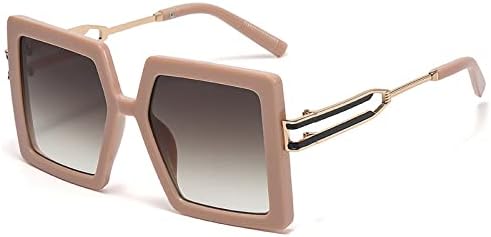 Модные большие квадратные солнцезащитные очки для мужчин, трендовые градиентные оттенки UV400 для женщин, ретро-очки оранжевого и шампанского цвета MTZJH, Beige Pink Tea
Модные большие квадратные солнцезащитные очки для мужчин, трендовые градиентные оттенки UV400 для женщин, ретро-очки оранжевого и шампанского цвета MTZJH, Beige Pink Tea