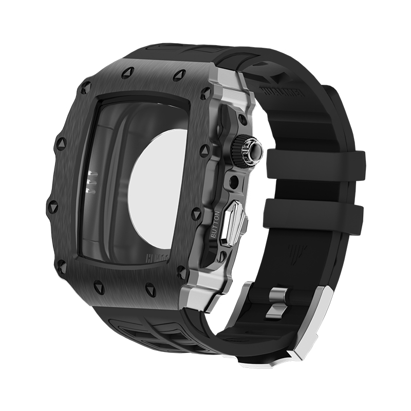 HUALIMEI Часы Protective Case Huawei Alloy Case Material 44/45mm S9/s8/s7/s6, Black case + silver button + black belt
HUALIMEI Часы Protective Case Huawei Alloy Case Material 44/45mm S9/s8/s7/s6, Black case + silver button + black belt