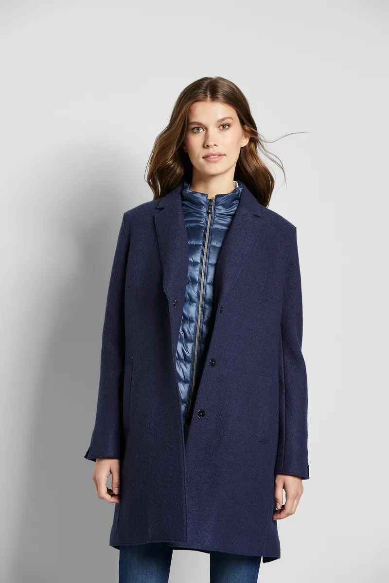 Короткое пальто bugatti с жилеткой, синий
Короткое пальто bugatti с жилеткой, синий