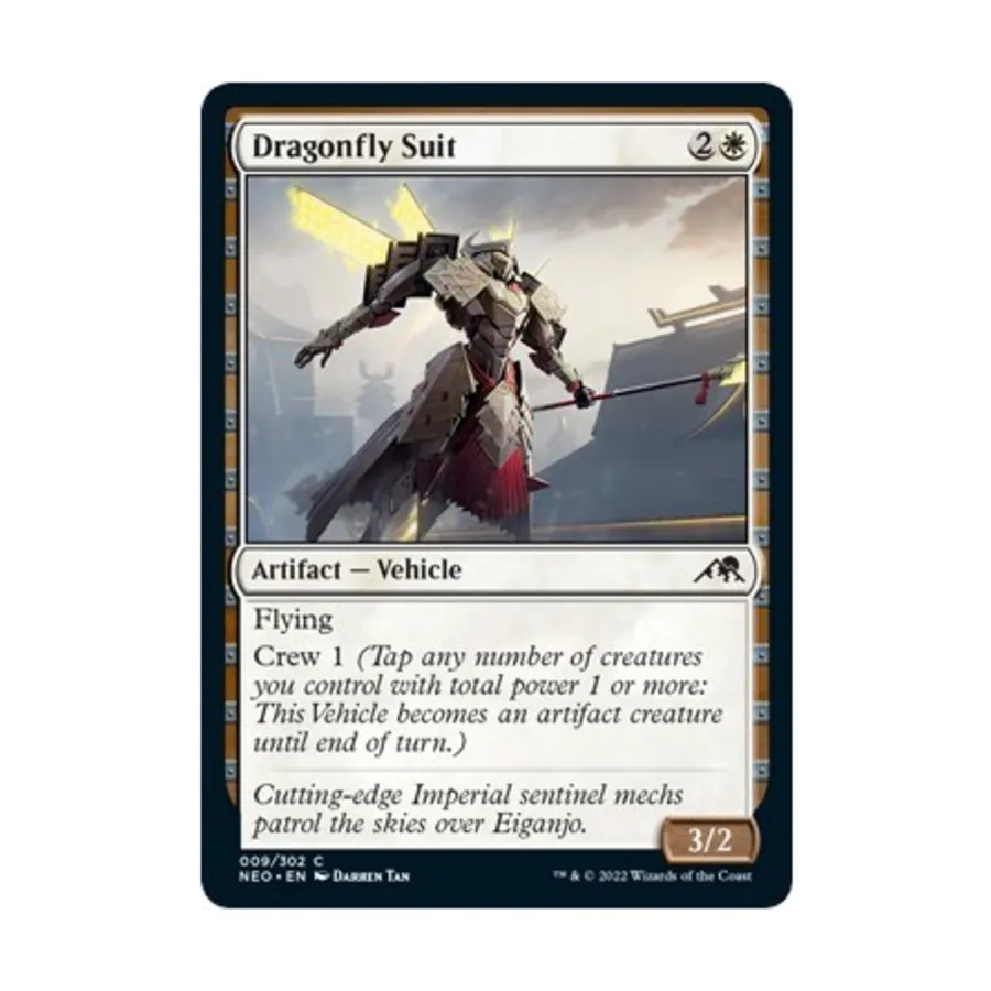 CCG Костюм Стрекозы (С) (Фольга), MTG - Kamigawa : Neon Dynasty
CCG Костюм Стрекозы (С) (Фольга), MTG - Kamigawa : Neon Dynasty