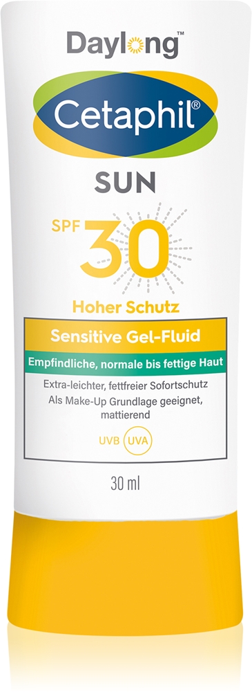 Cetaphil Sun Sensitive Gel-Fluid с легкой текстурой защитный флюид для чувствительной кожи Daylong, spf 30 30 мл
Cetaphil Sun Sensitive Gel-Fluid с легкой текстурой защитный флюид для чувствительной кожи Daylong, spf 30 30 мл