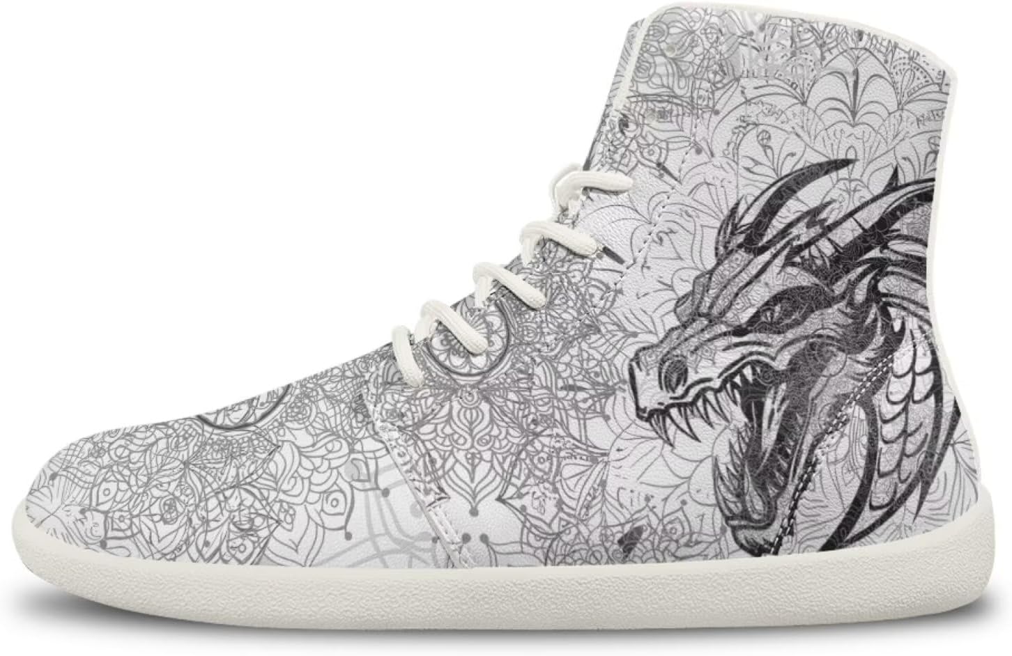 Мужские кроссовки Dragon Print для бега, слипоны, высокие, для ходьбы, занятий в спортзале, тенниса и спорта Ecaestolph, белый
Мужские кроссовки Dragon Print для бега, слипоны, высокие, для ходьбы, занятий в спортзале, тенниса и спорта Ecaestolph, белый