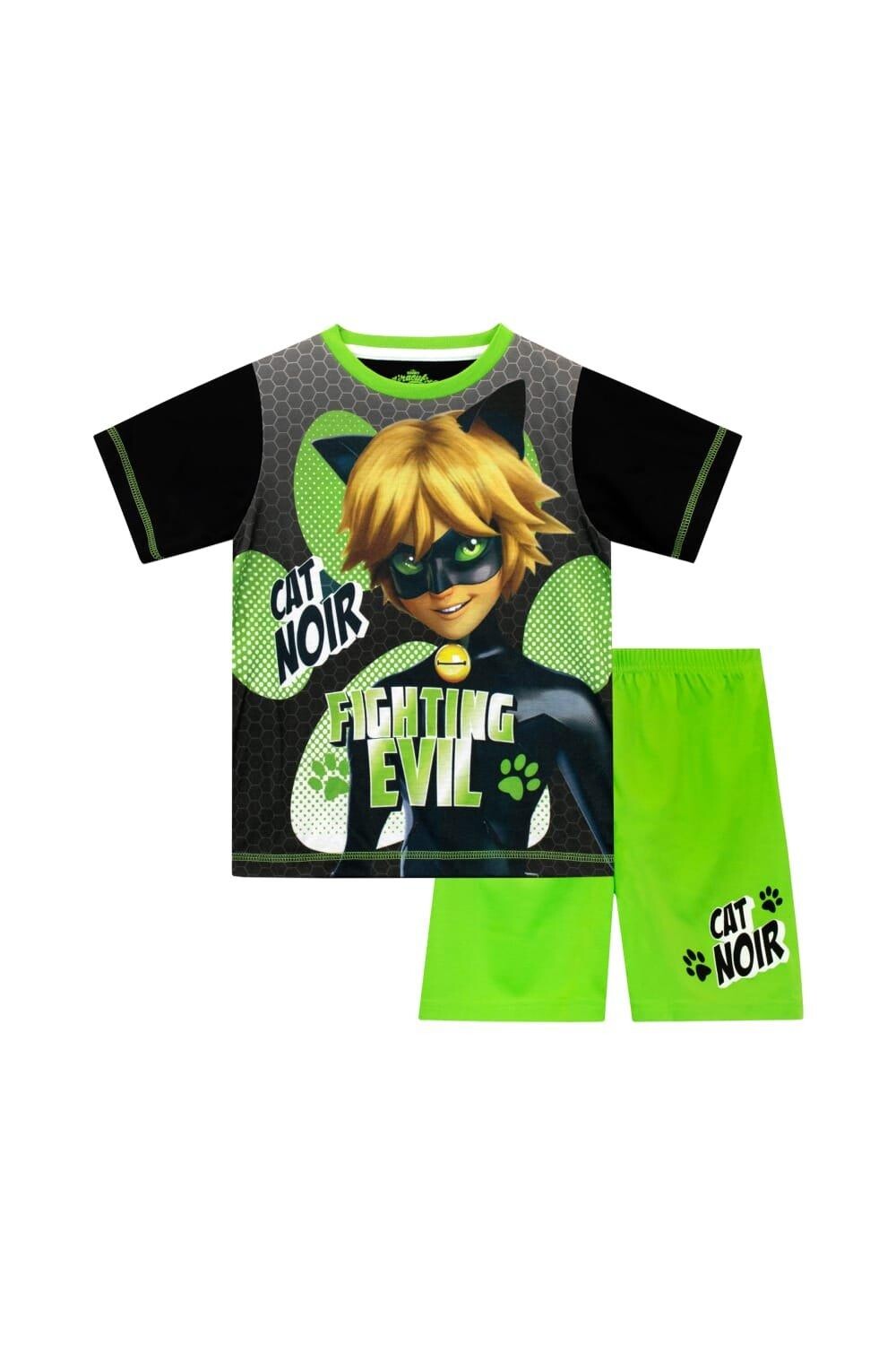 Борьба со злом в пижаме Miraculous, зеленый 
Борьба со злом в пижаме Miraculous, зеленый