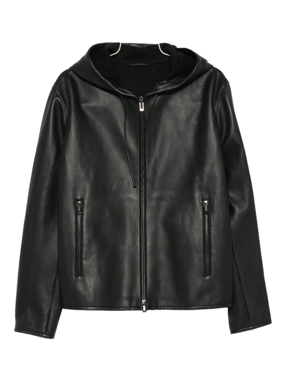 Куртка с капюшоном и застежкой-молнией спереди EMPORIO ARMANI, черный
Куртка с капюшоном и застежкой-молнией спереди EMPORIO ARMANI, черный