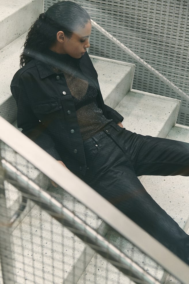 Прямые заниженные джинсы H&M, мультиколор
Прямые заниженные джинсы H&M, мультиколор