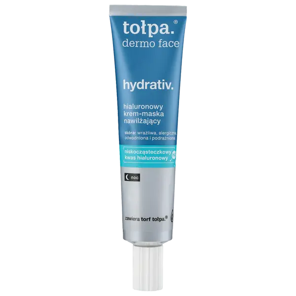 Гиалуроновая крем-маска для лица, увлажняющая, 40 мл Tołpa Dermo face hydrativ
Гиалуроновая крем-маска для лица, увлажняющая, 40 мл Tołpa Dermo face hydrativ