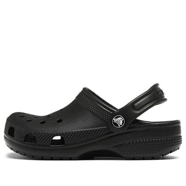 Кроссовки classic clogs 'black' Crocs, черный 
Кроссовки classic clogs 'black' Crocs, черный