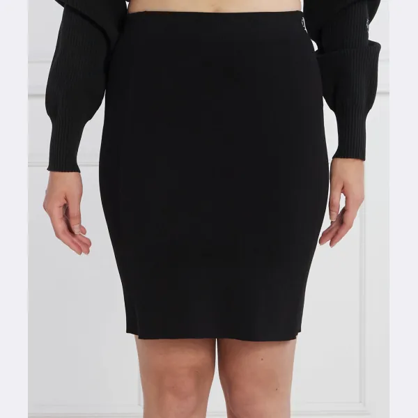 Трикотажная юбка на молнии сзади Calvin Klein, черный
Трикотажная юбка на молнии сзади Calvin Klein, черный