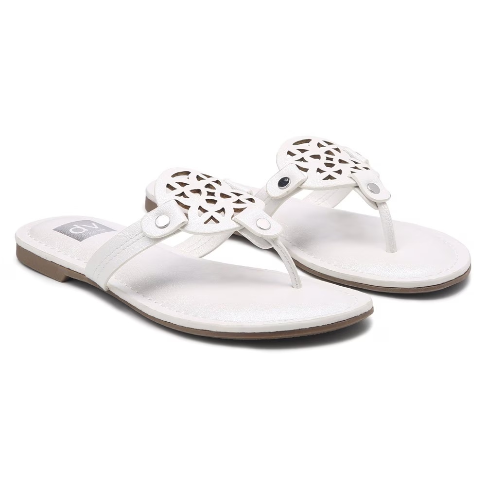 Детская сандалия cotta для маленьких и больших детей Dv Dolce Vita, white pearl 
Детская сандалия cotta для маленьких и больших детей Dv Dolce Vita, white pearl