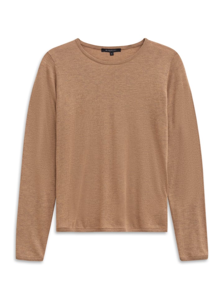 Свитер с круглым вырезом в 50-бежевом цвете Bugatti
Свитер с круглым вырезом в 50-бежевом цвете Bugatti