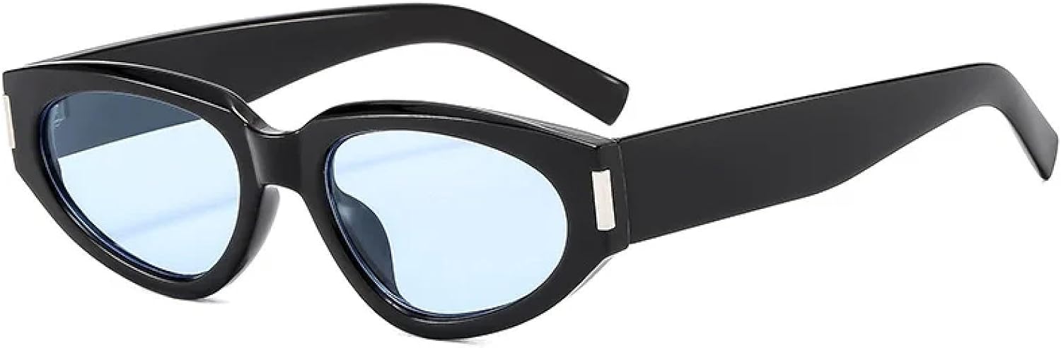 Солнцезащитные очки с защитой от УФ-излучения UV400 | Маленький размер "кошачий глаз", градиентный цвет | Для женщин и мужчин, для занятий спортом на открытом воздухе и вождения DSVIGF, Black Blue
Солнцезащитные очки с защитой от УФ-излучения UV400 | Маленький размер "кошачий глаз", градиентный цвет | Для женщин и мужчин, для занятий спортом на открытом воздухе и вождения DSVIGF, Black Blue