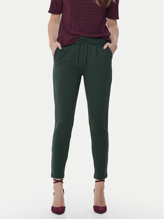 Тканевые брюки стандартного кроя Only, зеленый
Тканевые брюки стандартного кроя Only, зеленый