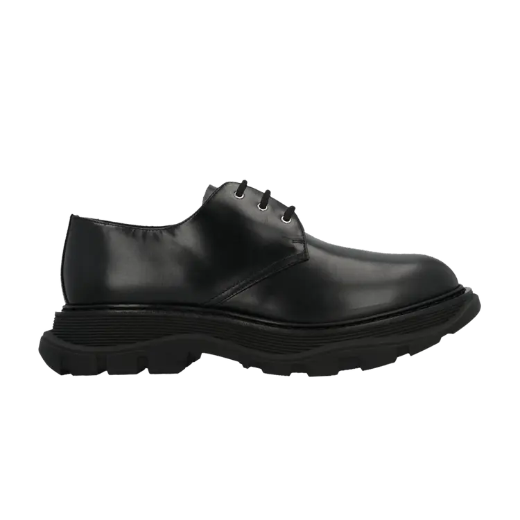 Кроссовки Alexander McQueen Alexander McQueen Tread Derby 'Black', черный 
Кроссовки Alexander McQueen Alexander McQueen Tread Derby 'Black', черный