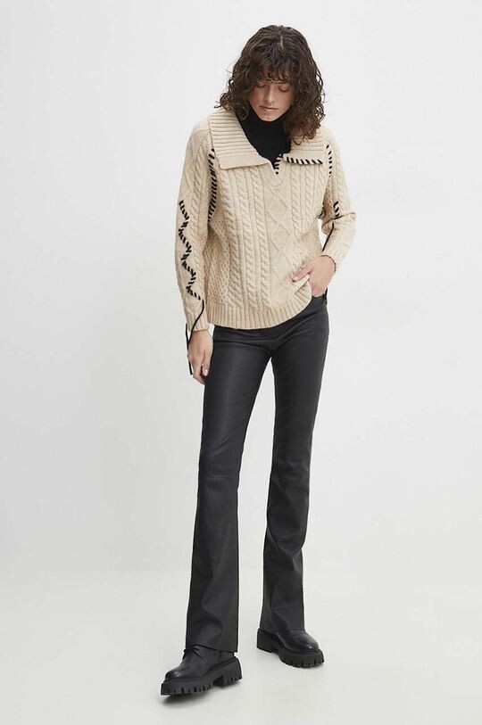 Свитер Answear Lab, бежевый
Свитер Answear Lab, бежевый