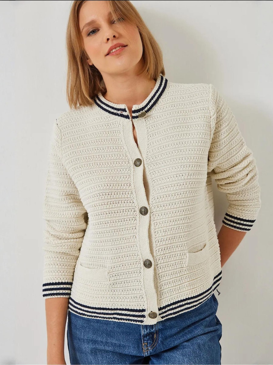 Вязаный кардиган Bianco Lucci, кремовый
Вязаный кардиган Bianco Lucci, кремовый