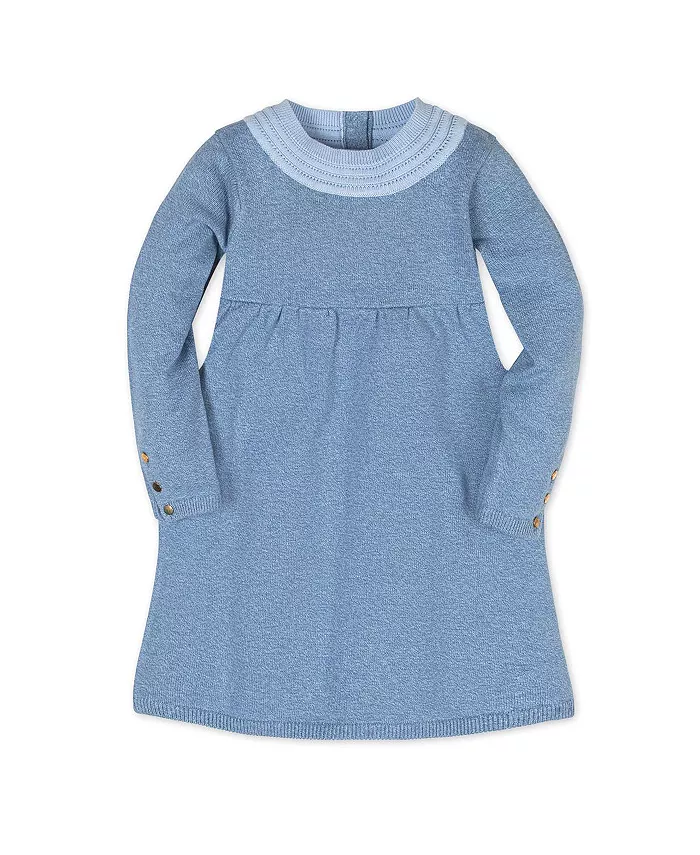 Платье-свитер с длинными рукавами и воротником из органического материала для девочек младшего и старшего возраста Hope & Henry, синий
Платье-свитер с длинными рукавами и воротником из органического материала для девочек младшего и старшего возраста Hope & Henry, синий