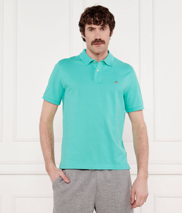 Рубашка поло Regular fit Gant, бирюзовый
Рубашка поло Regular fit Gant, бирюзовый