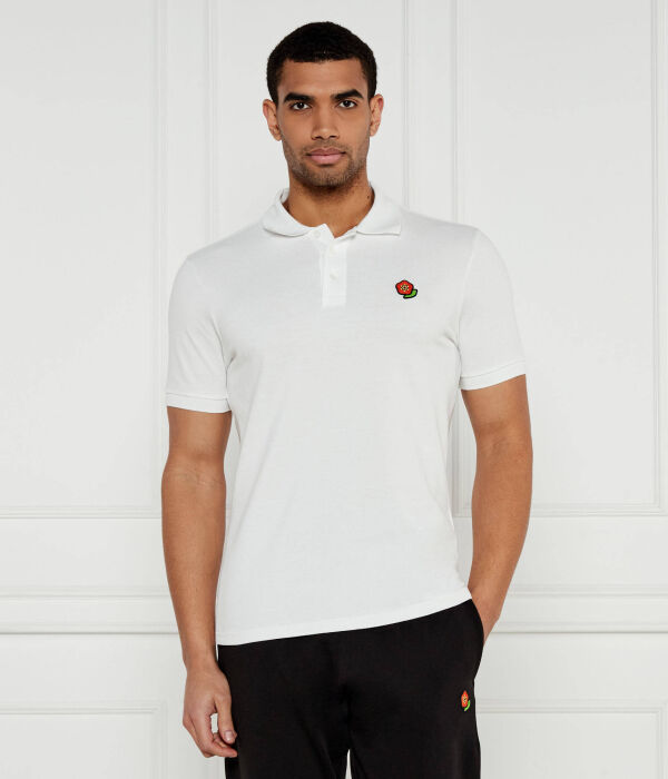 Рубашка поло Slim fit Kenzo, белый
Рубашка поло Slim fit Kenzo, белый