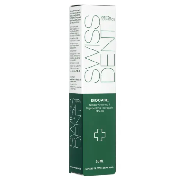 Зубная паста, 50 мл Swissdent Biocare
Зубная паста, 50 мл Swissdent Biocare
