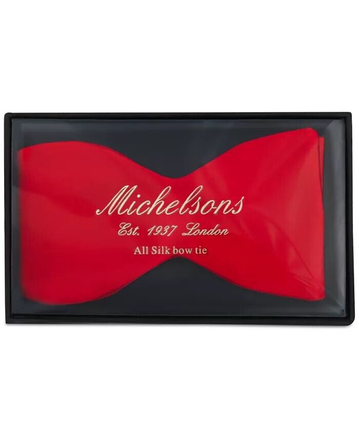 Галстук-бабочка To-Tie MICHELSONS OF LONDON, красный
Галстук-бабочка To-Tie MICHELSONS OF LONDON, красный