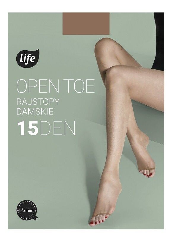 Колготки Life Open Toe Natural 15 DEN, 4
Колготки Life Open Toe Natural 15 DEN, 4