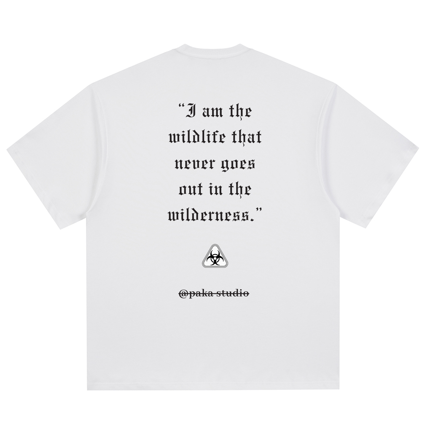 Футболка унисекс PAKA, белый
Футболка унисекс PAKA, белый