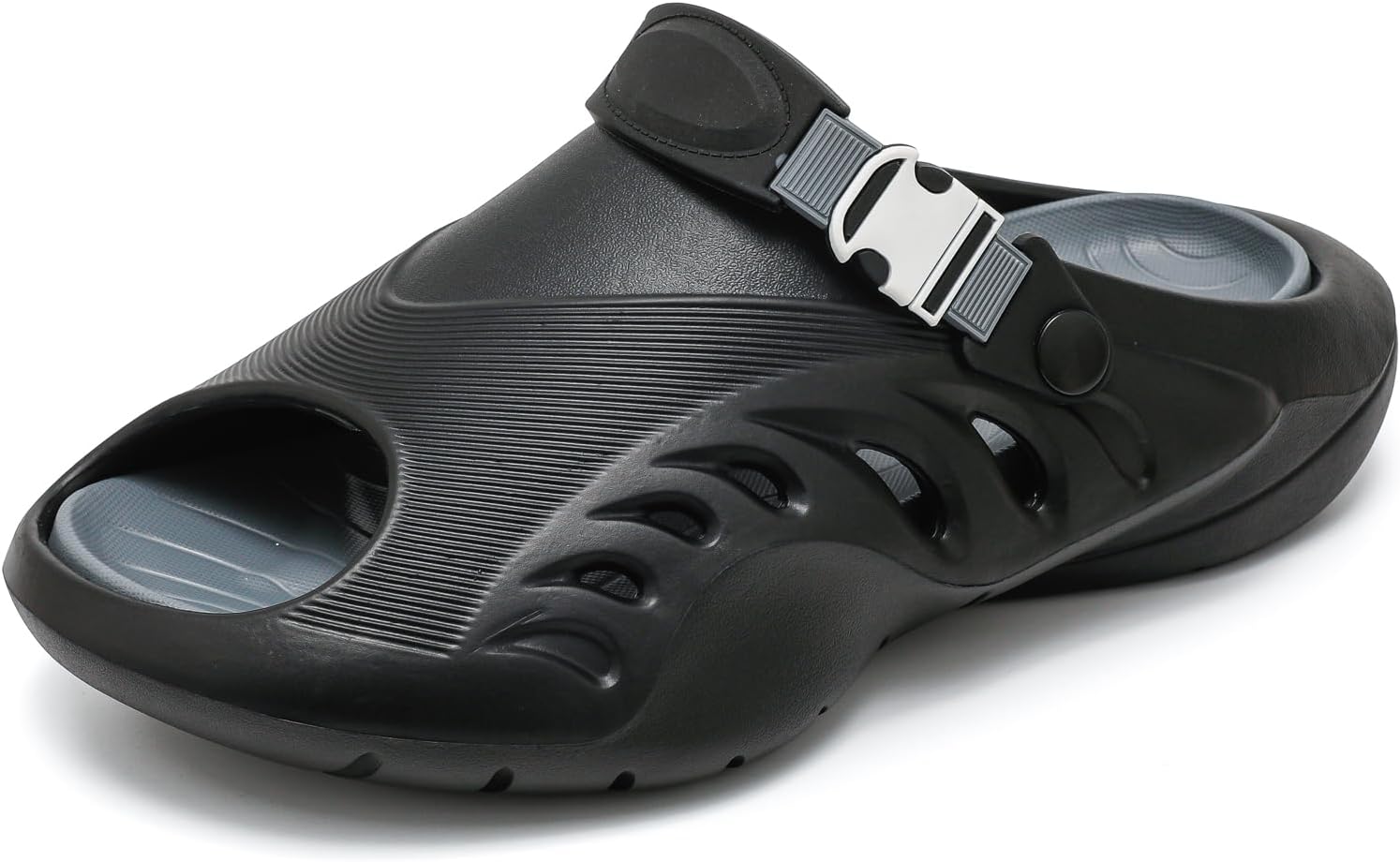 XCUT Женские и мужские сабо, легкие сандалии из ЭВА с вентиляционными отверстиями и задним ремешком, серый
XCUT Женские и мужские сабо, легкие сандалии из ЭВА с вентиляционными отверстиями и задним ремешком, серый