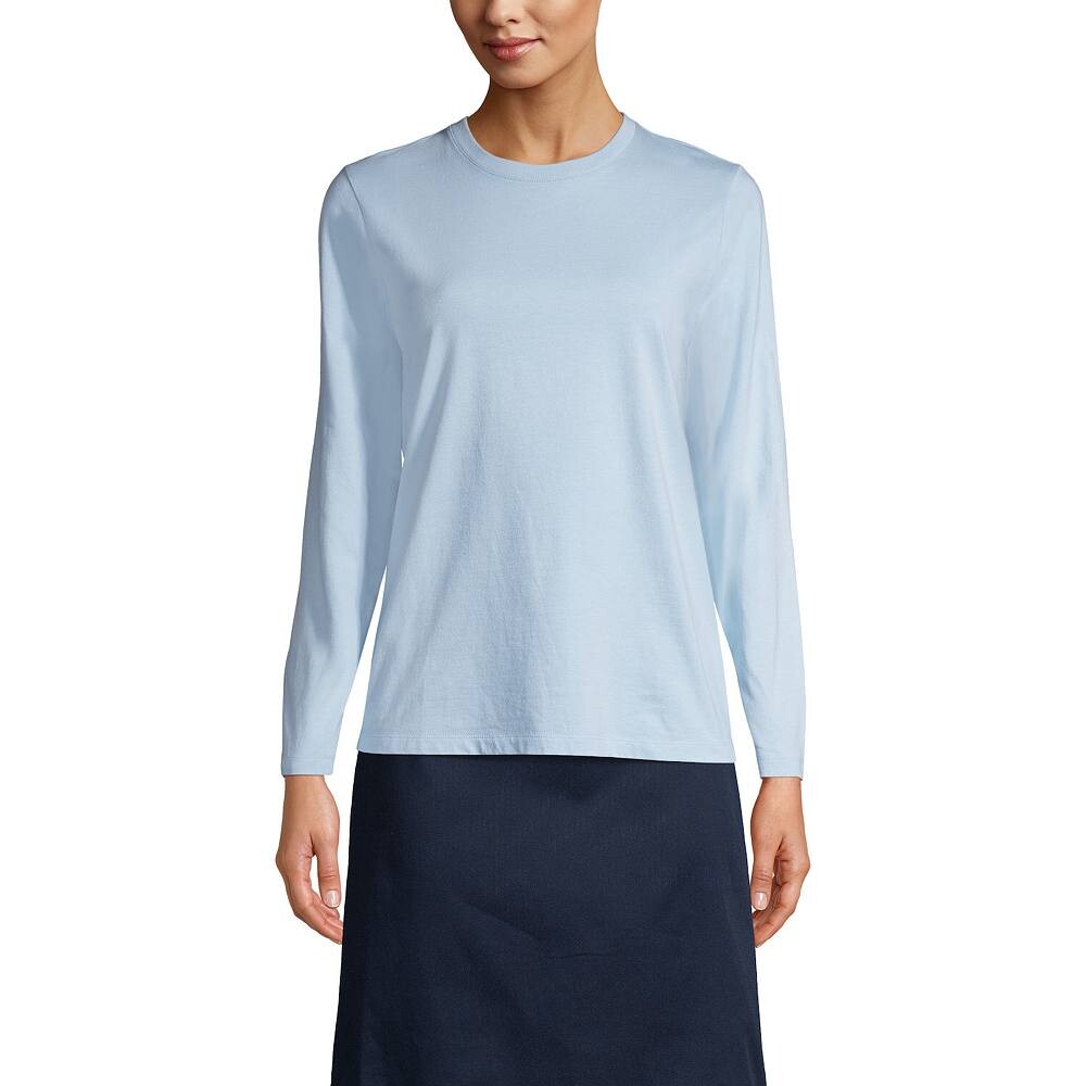 Женская футболка Lands End School Uniform с длинными рукавами Essential Lands' End, цвет Chambray Blue
Женская футболка Lands End School Uniform с длинными рукавами Essential Lands' End, цвет Chambray Blue