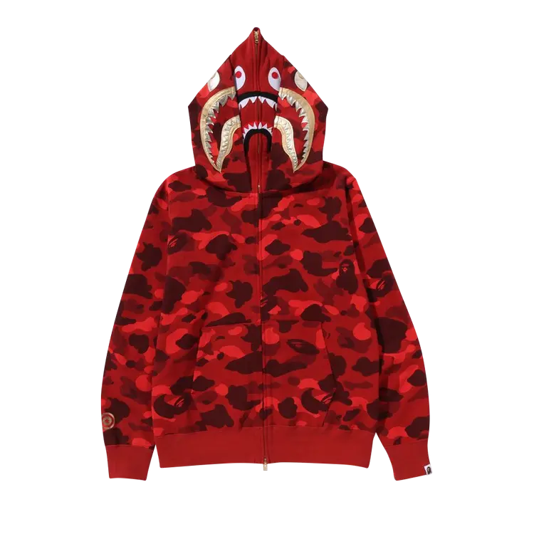 Худи BAPE Color Camo Double Shark Full Zip 'Red', красный
Худи BAPE Color Camo Double Shark Full Zip 'Red', красный