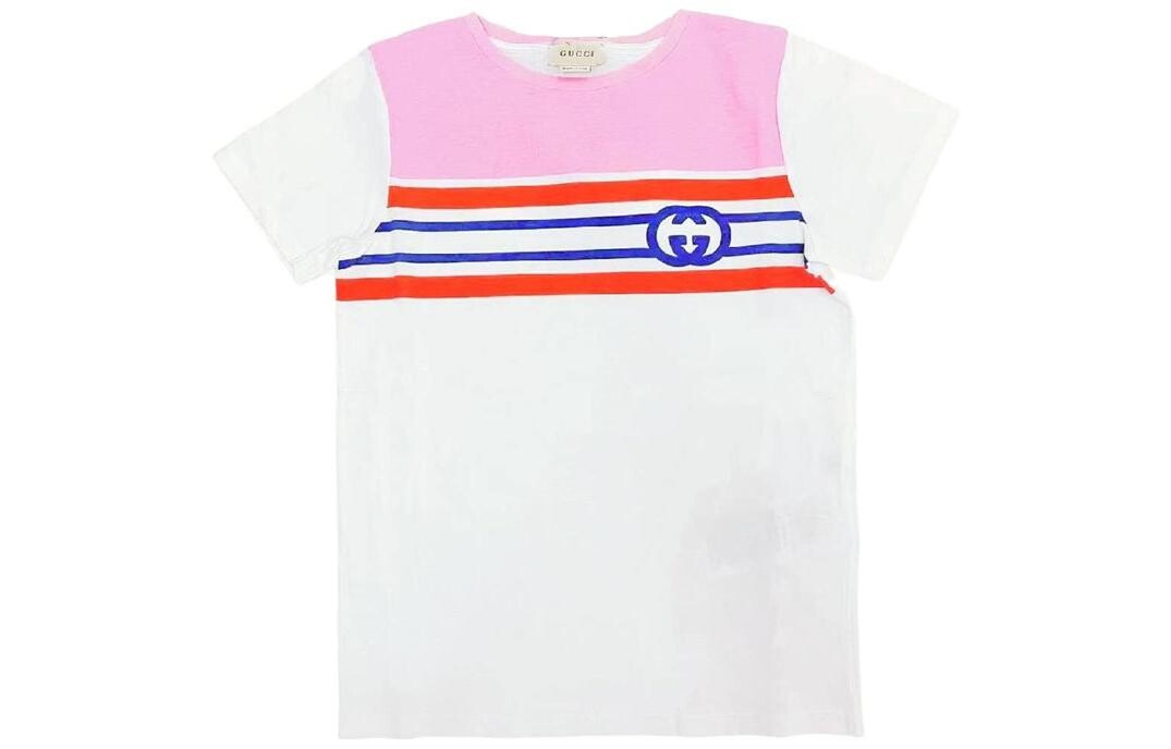 Футболка детская Gucci, белый / розовый
Футболка детская Gucci, белый / розовый
