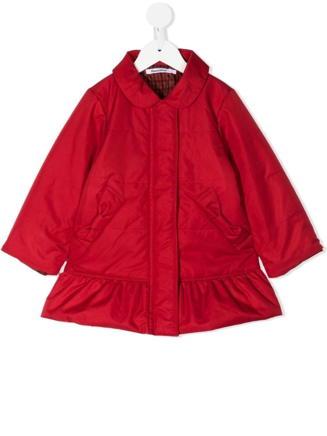 Familiar пуховик с оборками, красный
Familiar пуховик с оборками, красный