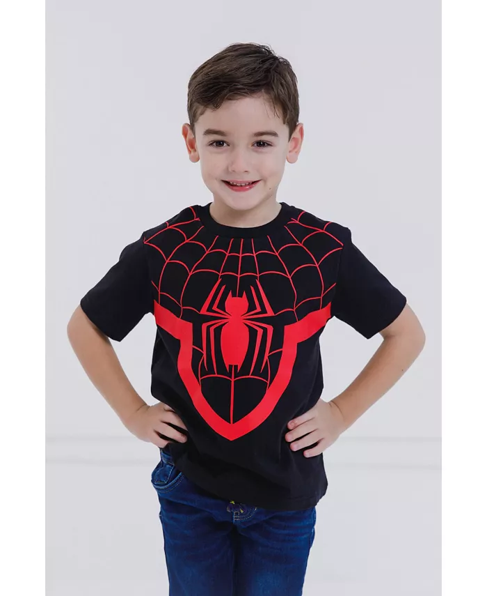Футболка для мальчиков Marvel в стиле семейного косплея Spider-Man, черный
Футболка для мальчиков Marvel в стиле семейного косплея Spider-Man, черный