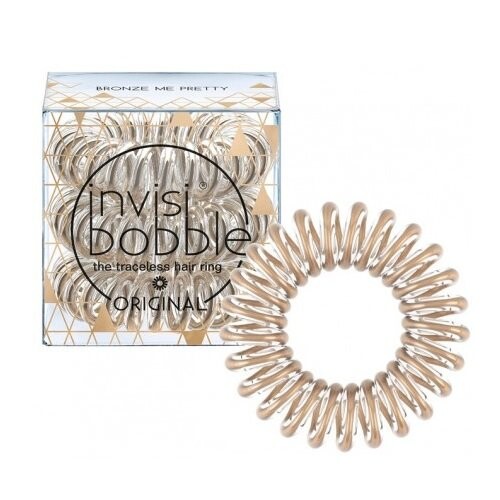 Invisibobble, Оригинальное кольцо для волос, резинки для волос, бронзовый Me Pretty, 3 шт
Invisibobble, Оригинальное кольцо для волос, резинки для волос, бронзовый Me Pretty, 3 шт