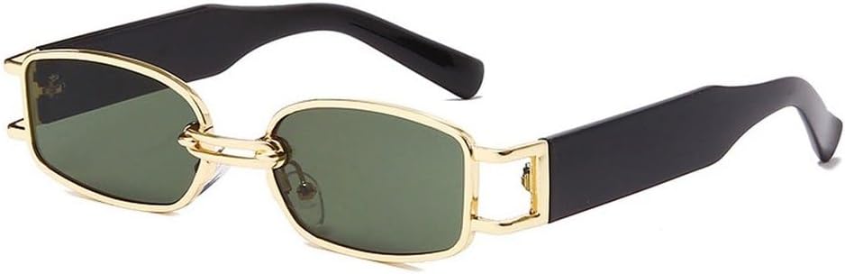 Модные маленькие прямоугольные женские солнцезащитные очки в винтажном стиле, квадратные панк-солнцезащитные очки для мужчин, защита от УФ-излучения UV400, прозрачные очки SKFGNX, Golden Dark Green
Модные маленькие прямоугольные женские солнцезащитные очки в винтажном стиле, квадратные панк-солнцезащитные очки для мужчин, защита от УФ-излучения UV400, прозрачные очки SKFGNX, Golden Dark Green