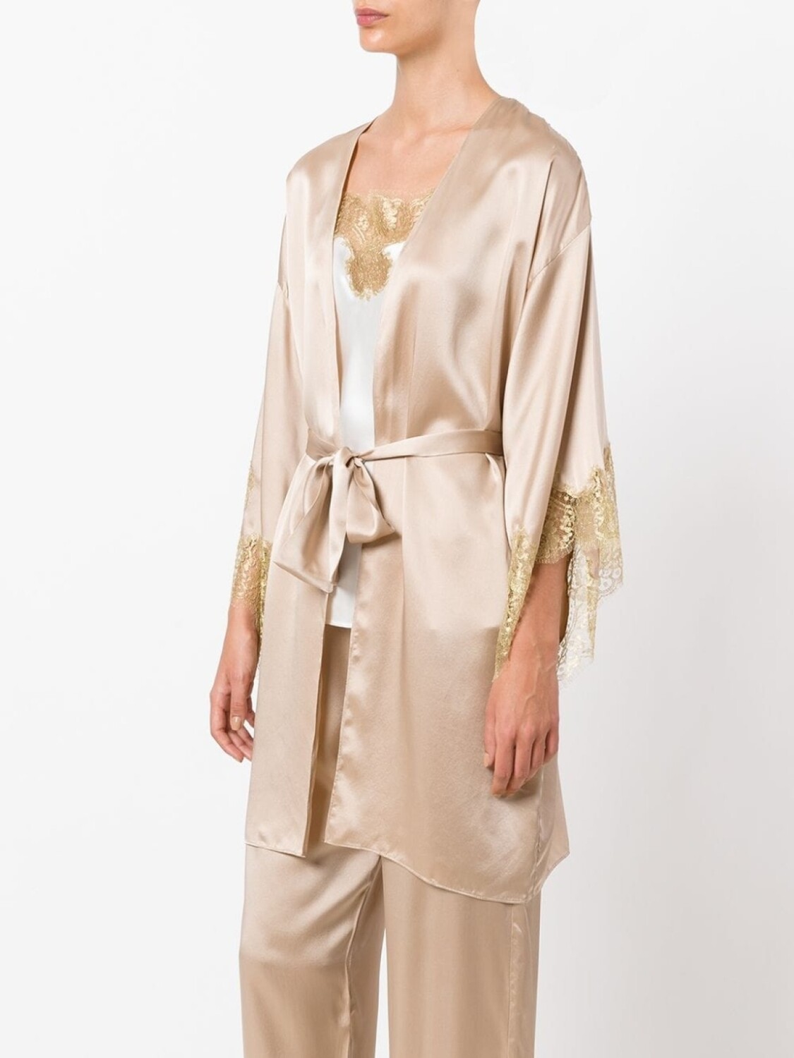 Gilda & Pearl укороченное кимоно 'Gina ', нейтральный цвет
Gilda & Pearl укороченное кимоно 'Gina ', нейтральный цвет