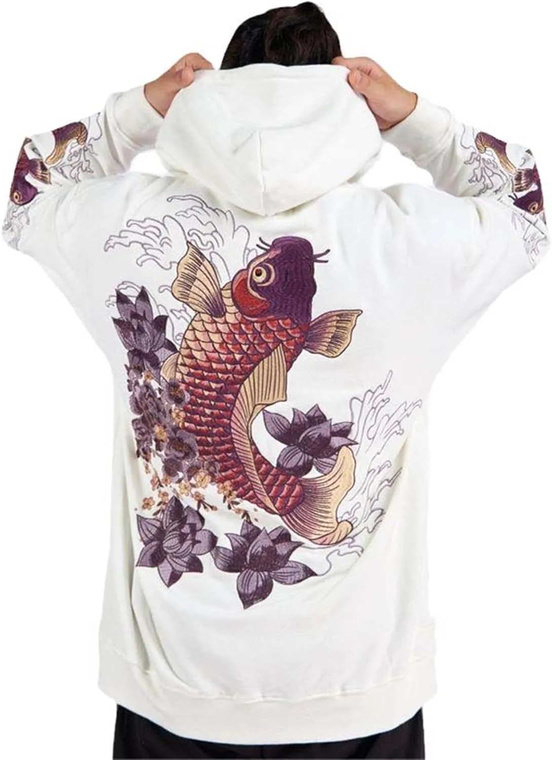 Толстовка с капюшоном Lotus Flower Embroidery, мужская, oversize, в стиле хип-хоп MQMYJSP
Толстовка с капюшоном Lotus Flower Embroidery, мужская, oversize, в стиле хип-хоп MQMYJSP