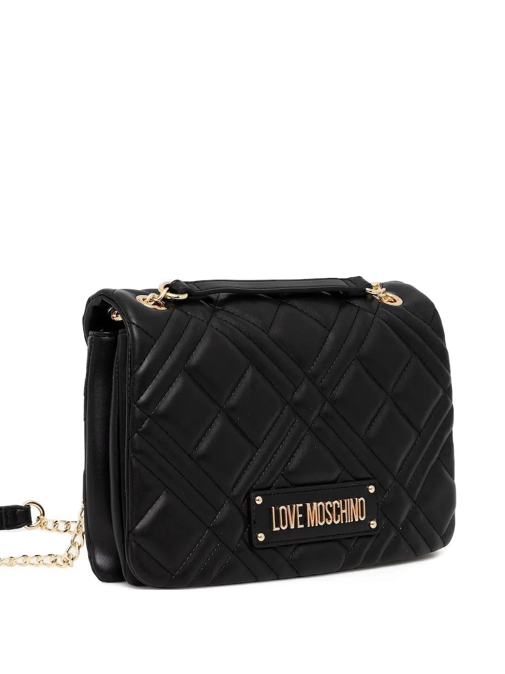 Стеганая сумка через плечо с логотипом Love Moschino, черный
Стеганая сумка через плечо с логотипом Love Moschino, черный