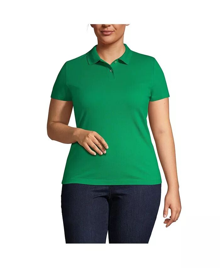 Школьная форма больших размеров, базовая сетчатая рубашка-поло с короткими рукавами Lands' End, зеленый
Школьная форма больших размеров, базовая сетчатая рубашка-поло с короткими рукавами Lands' End, зеленый