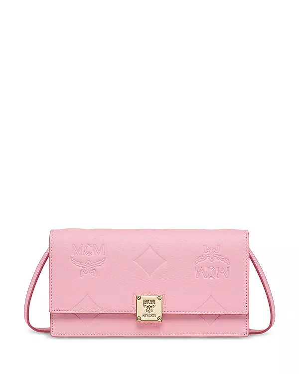 Кошелек-Цепочка с тисненым монограммом Aren Mcm, розовый
Кошелек-Цепочка с тисненым монограммом Aren Mcm, розовый