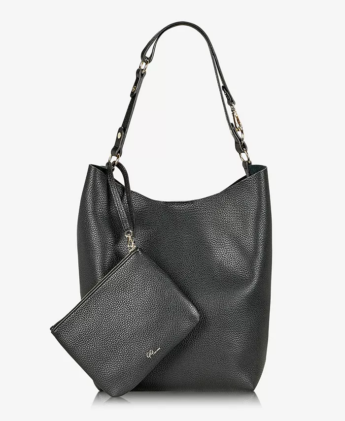 Сумка-хобо Addison из кожи GiGi New York, черный
Сумка-хобо Addison из кожи GiGi New York, черный