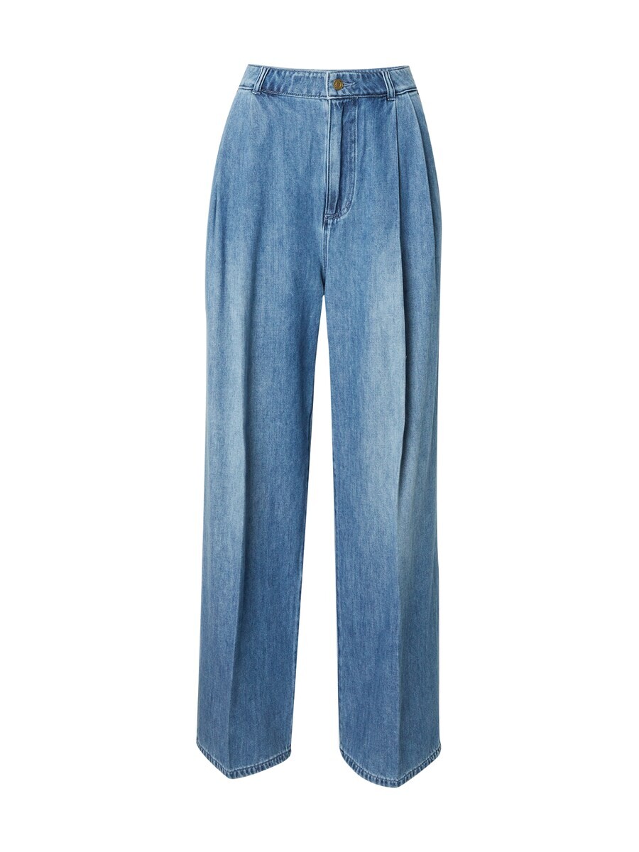 Джинсы MICHAEL Michael Kors Wide leg Pleated Jeans, синий деним
Джинсы MICHAEL Michael Kors Wide leg Pleated Jeans, синий деним