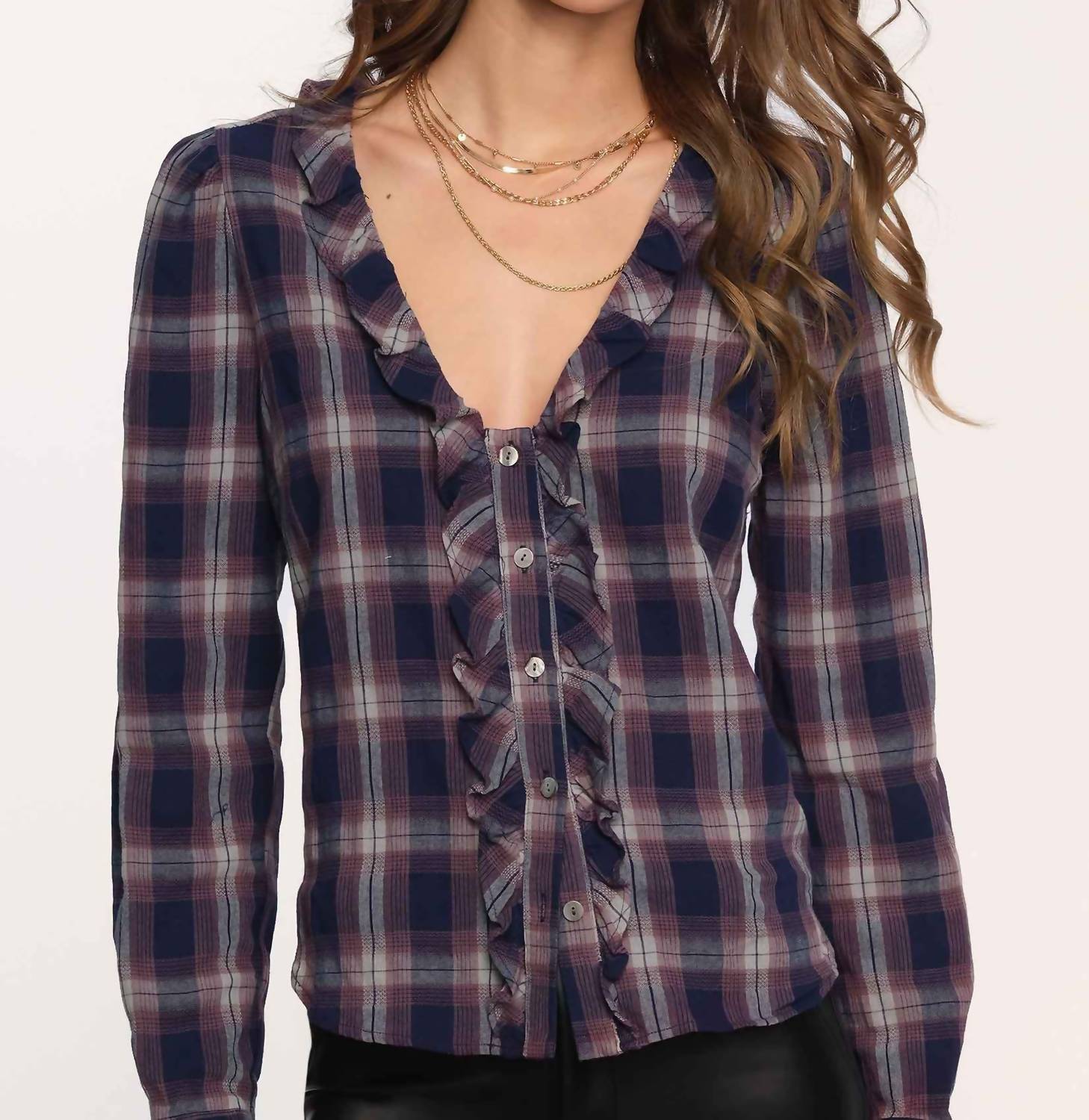 Рубашка Camden в цвете "полночь" Heartloom, Midnight
Рубашка Camden в цвете "полночь" Heartloom, Midnight