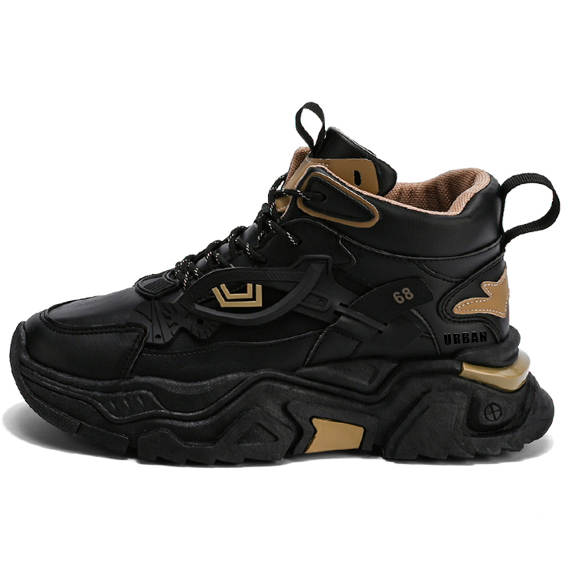 URBAN AUTHENTIC Антискользящие износостойкие массивные кроссовки мужские высокие черные, цвет Black
URBAN AUTHENTIC Антискользящие износостойкие массивные кроссовки мужские высокие черные, цвет Black